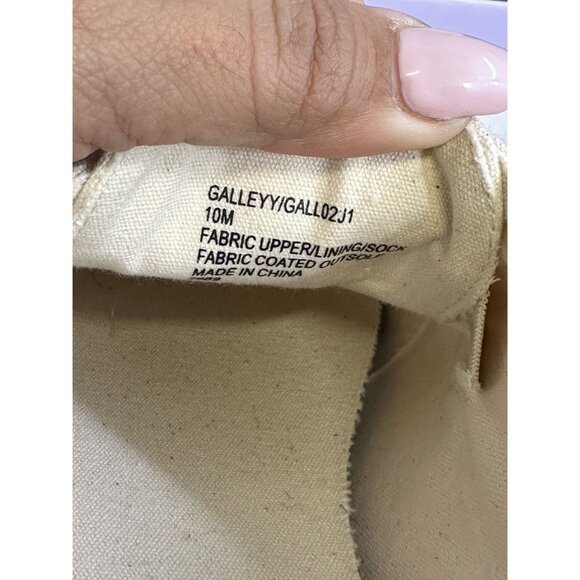 Madden Girl Galley Women's size 10 Natural Slip On Shoes - Picture 8 of 8